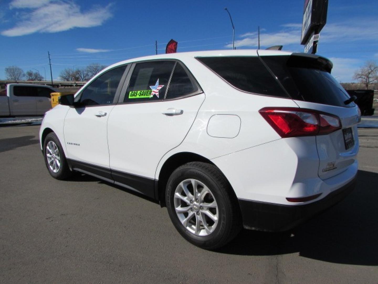 2020 White /Gray Chevrolet Equinox LS (3GNAXHEV8LS) with an 1.5L Turbo 4 cylinder engine, 6 speed automatic transmission, located at 4562 State Avenue, Billings, MT, 59101, (406) 896-9833, 45.769516, -108.526772 - Photo#1